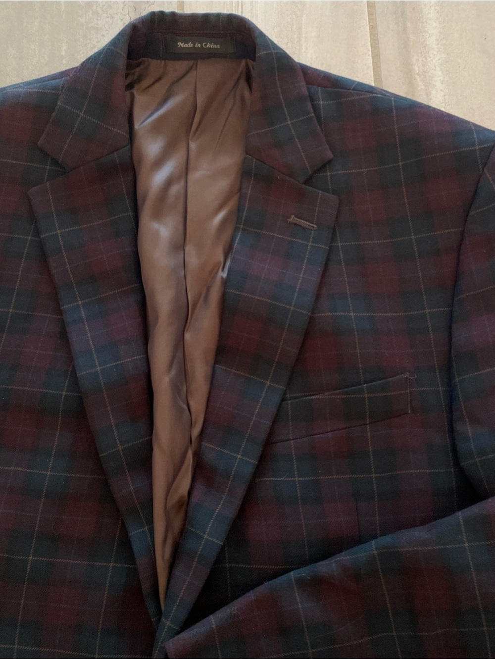 Lauren Ralph Lauren Wool Plaid Blazer Mens 40R Sport Coat